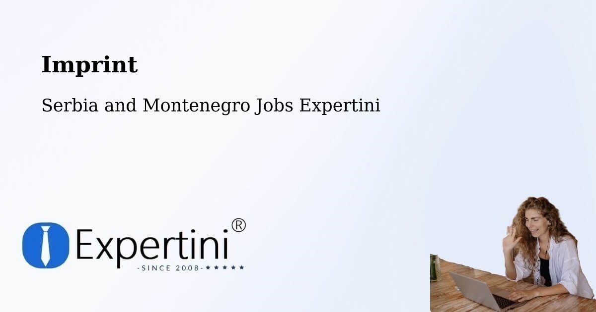 Imprint – High Level - Serbia and Montenegro Jobs Expertini
